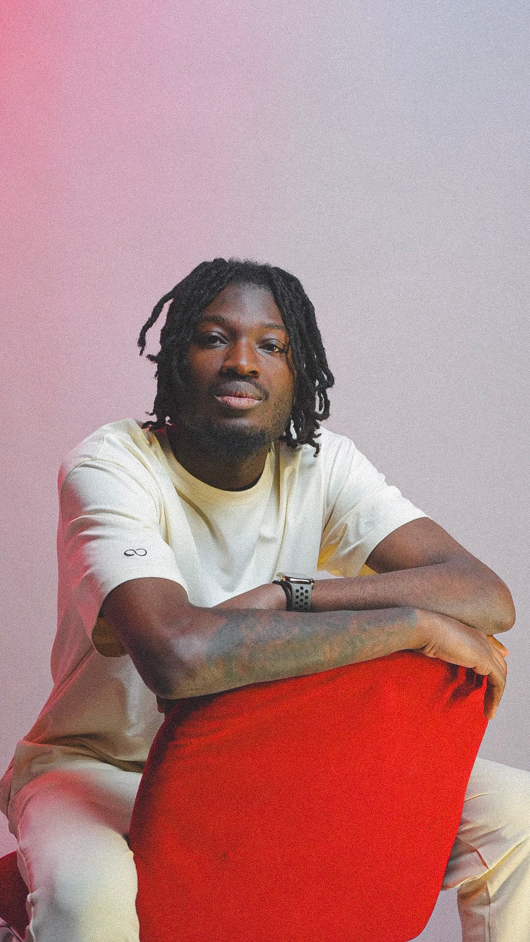 L'ensemble complet de mousse